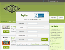 Tablet Screenshot of fusioncash.net
